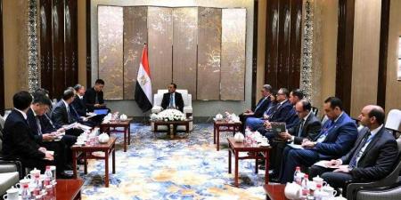 مدبولي يلتقي رئيس شركة هندسة الطاقة الصينية - هرم مصر