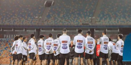 استعدادًا لمواجهة إثيوبيا .. منتخب مصر يخوض مرانه الأول - هرم مصر