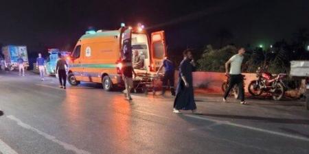 السرعة الزائدة السبب.. إصابة 5 أشخاص في حادث تصادم مروع بالمنيا - هرم مصر