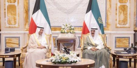 أمير الكويت يستقبل الأمين العام لمجلس التعاون لدول الخليج العربية - هرم مصر