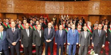 أعضاء هيئة النيابة الإدارية الجدد يؤدون اليمين القانونية أمام وزير العدل - هرم مصر