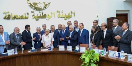 جلسة نقاشية موسعة بالهيئة الوطنية للصحافة.. النقابيون يقدمون رؤيتهم لتطوير المحتوى الصحفي - هرم مصر