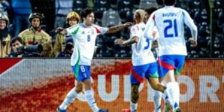 إيطاليا تهزم إسرائيل في تصفيات كأس العالم - هرم مصر