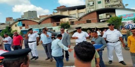 رفع 2349 حالة إشغال طريق في حملة إشغالات بشوارع المحمودية بالبحيرة - هرم مصر
