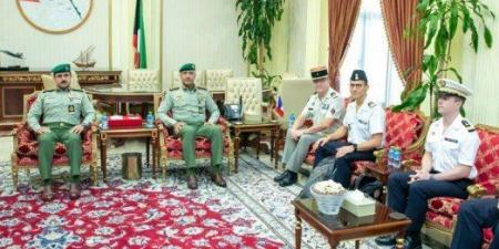 وكيل الحرس الوطني يبحث مع الملحق العسكري الفرنسي تطوير العلاقات الدفاعية الثنائية - هرم مصر
