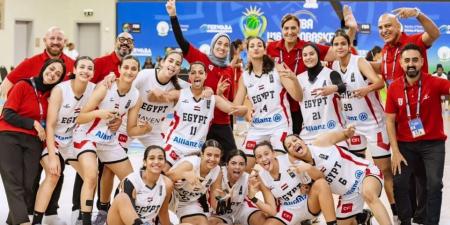 منتخب ناشئات السلة يفوز على تنزانيا ويتأهل لنصف نهائي الأفروباسكت - هرم مصر