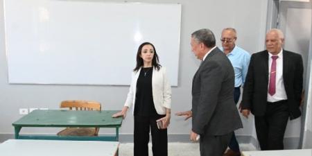 محافظ البحيرة تتفقد عددًا من المدارس بمركز بدر للوقوف على جاهزيتها - هرم مصر