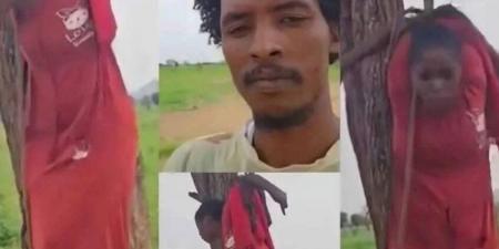 مكبلة الأطراف ومعلقة في شجرة.. قوات الدعم السريع تكشف حقيقة تورط أحد عناصرها في واقعة بشعة - هرم مصر