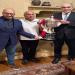 بعد غيابه عن المباراة.. إدارة الزمالك تحتفل بكأس مصر في منزل حسين لبيب - هرم مصر