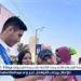 متطوعي فريق شبابي يوزعون الهدايا على الأطفال عقب صلاة العيد بمسجد النصر بالمنصورة - هرم مصر