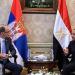 رئيس الوزراء يستقبل رئيس وزراء صربيا بمطار القاهرة الدولي - هرم مصر
