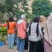 بدء إجراءات تفتيش الطلاب أمام اللجان استعدادا لاختبار الفيزياء والتاريخ - هرم مصر