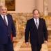 الرئيس السيسي يستقبل المشير خليفة حفتر القائد العام للجيش الوطني الليبي - هرم مصر