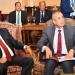 وزير الشئون النيابية يستقبل وزيري الإسكان والتنمية المحلية وبعض ممثلي الهيئات البر لمانية والمستقلين قبل جلسة اليوم - هرم مصر