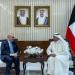 وزير الخارجية الكويتي يستقبل السفير العراقي لدى البلاد - هرم مصر