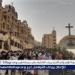 ختام احتفالات الاقباط السنوية بدير السيدة العذراء بجبل درنكة فى أسيوط اليوم - هرم مصر