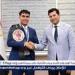 وزير الرياضة يلتقي بطل الكيك بوكس محمد راتب - هرم مصر