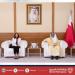 وزير الإعلام يستقبل القائم بأعمال سفارة الجمهورية اللبنانية لدى مملكة البحرين - هرم مصر