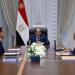 الرئيس السيسي يجتمع مع رئيس الوزراء ووزير الصناعة والنقل - هرم مصر