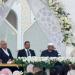 بيومي فؤاد يحتفل بعقد قران نجله محمد بيكي - هرم مصر