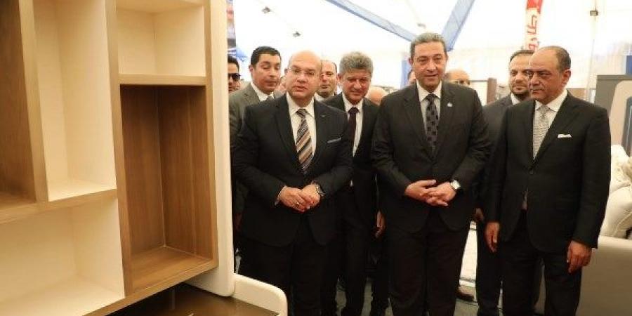 افتتاح معرض أثاث دمياط بأرض المطاحن ببولاق الدكرور - هرم مصر