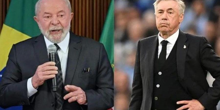 رئيس البرازيل يطلق تصريحات نارية ضد أنشيلوتي - هرم مصر