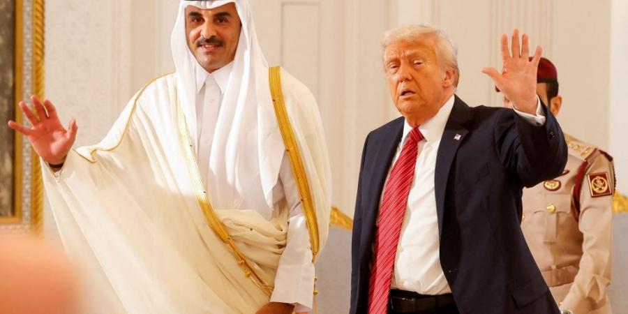 أمير قطر والرئيس الأمريكي يوقعان اتفاقيات مشتركة - هرم مصر