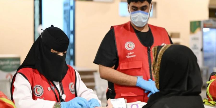 الهلال الأحمر بتبوك يُقدّم خدمات صحية متكاملة لحجاج بيت الله الحرام بمدينة الحجاج - هرم مصر