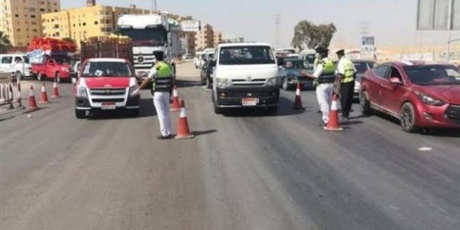 الحالة المرورية بشوارع العاصمة والجيزة في إجازة الجمعة - هرم مصر