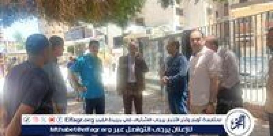 نائب رئيس جامعة أسيوط يتابع أعمال تطوير وتجميل شارع المدينة الجامعية للطلاب - هرم مصر