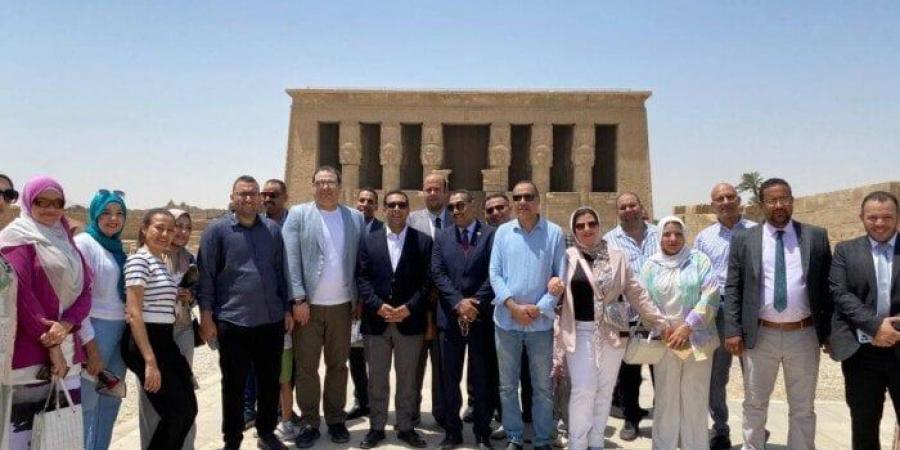 نائب محافظ قنا يشهد انطلاق مؤتمر صيادلة جنوب صعيد مصر الأول بمعبد دندرة - هرم مصر