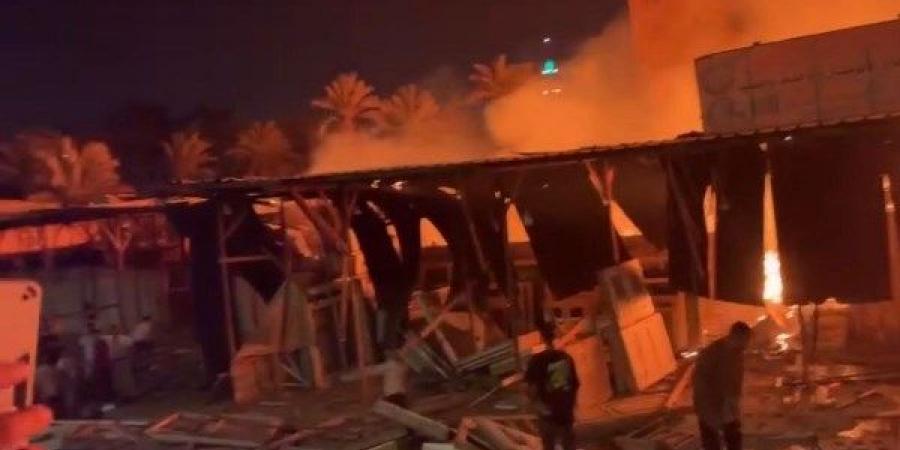 إصابة 8 أشخاص في حريق مصنع ملابس بعزبة النخل| تفاصيل - هرم مصر
