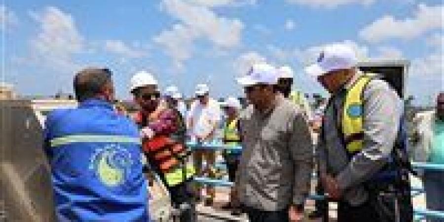 شركة الصرف الصحي بالإسكندرية تستقبل وفدًا من هيئة المياه الأردنية - هرم مصر
