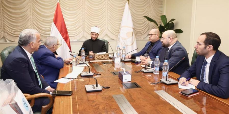 وزير الأوقاف يستقبل رئيس اتحاد الناشرين العرب بالعاصمة الإدارية - هرم مصر