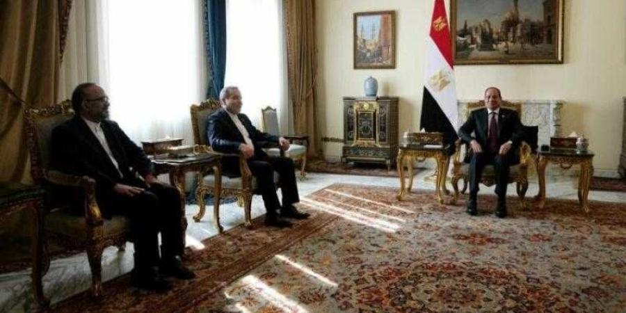 الرئيس السيسي يستقبل وزير الخارجية الإيراني - هرم مصر