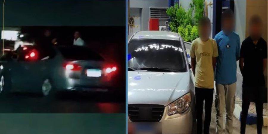حركات استعراضية وتعريض حياة الغير للخطر.. ضبط قائد سيارة في الشرقية «فيديو» - هرم مصر
