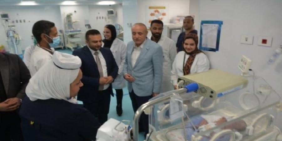 محافظ الأقصر يتفقد أعمال التطوير بمستشفى الكرنك الدولي - هرم مصر