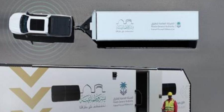 مواقع متنقلة لاستضافة الحجاج أثناء تعطل الحافلات - هرم مصر