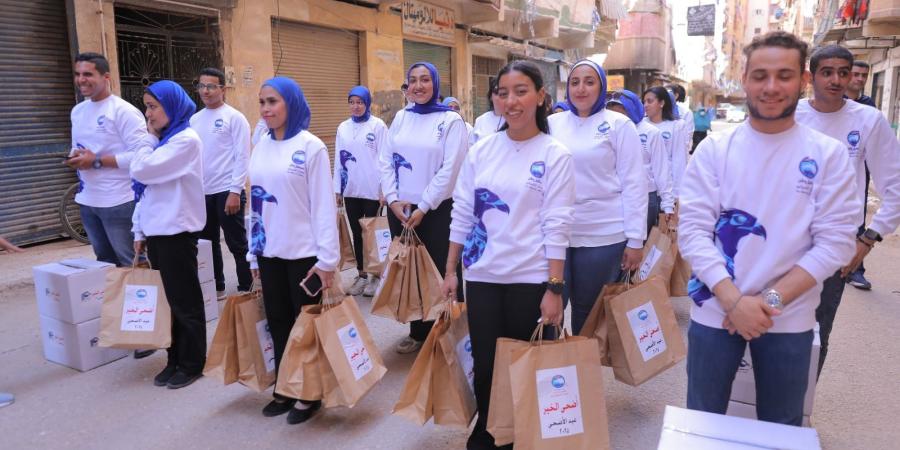 مستقبل وطن الإسكندرية يطلق قافلة "أضحى الخير" بجميع انحاء المدينة - هرم مصر