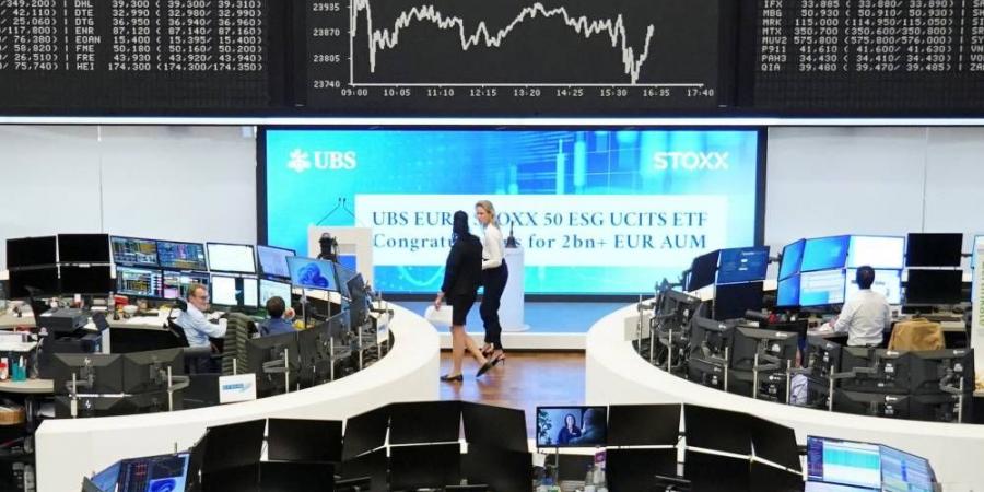 الأسهم الأوروبية تتراجع رغم انخفاض التضخم - هرم مصر
