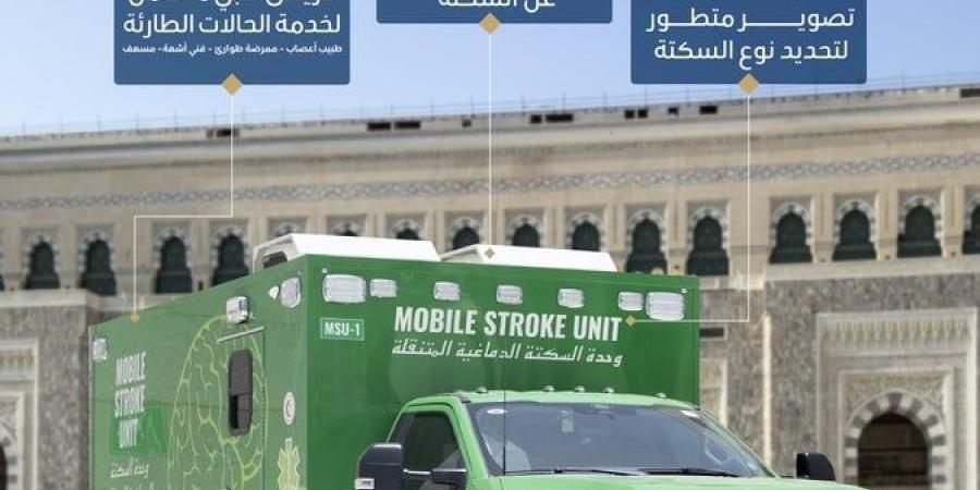 ابتكار أول وحدة متنقلة لعلاج السكتات الدماغية لسلامة صحة الحجاج - هرم مصر