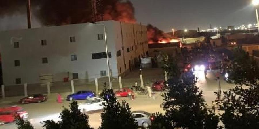 كشف سبب حريق سوق الخضار بالشروق ماذا حدث في ثلاجة الموز؟ - هرم مصر