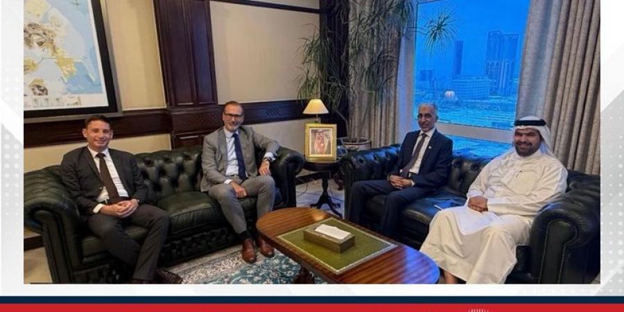 وزير الأشغال يستقبل سفير جمهورية ألمانيا الاتحادية لدى مملكة البحرين بمناسبة انتهاء فترة عمله - هرم مصر