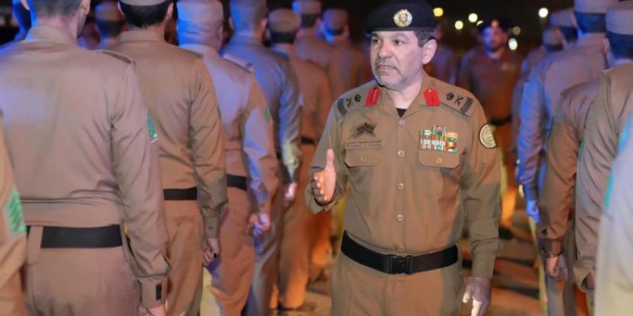 اللواء محمد القرني يتفقد أعمال مكافحة المخدرات لخدمة ضيوف الرحمن - هرم مصر