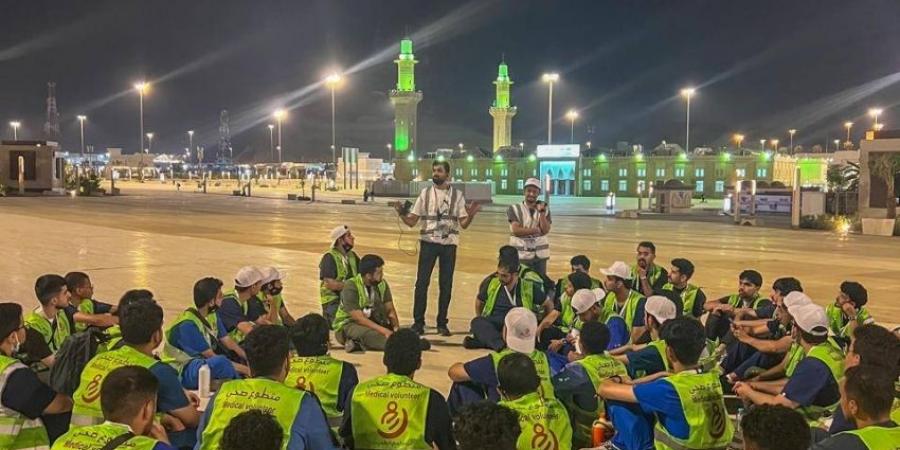 البرنامج الصحي التطوعي بالحج يبدأ عمله بـ 110 فريق بالمشاعر المقدسة - هرم مصر