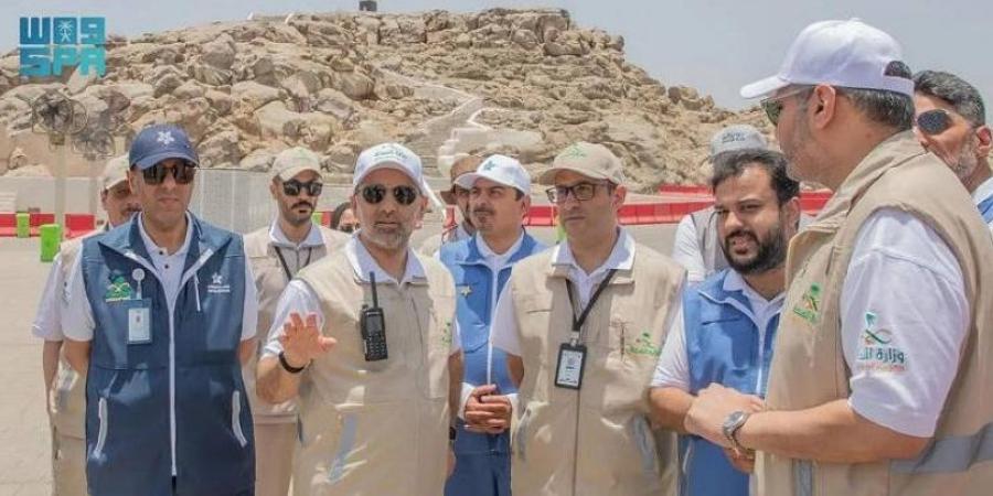 الجلاجل يتفقد جاهزية المنشآت الصحية الميدانية بالمشاعر - هرم مصر