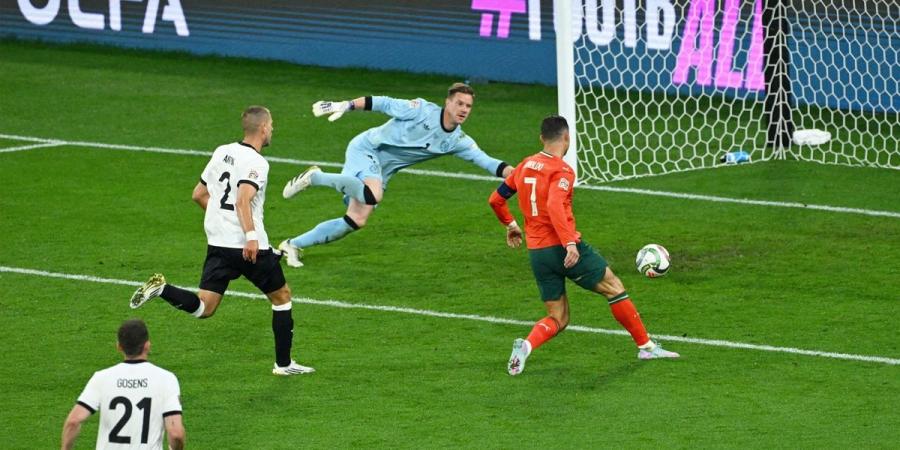 كريستيانو يقود البرتغال إلى نهائي دوري أمم أوروبا - هرم مصر