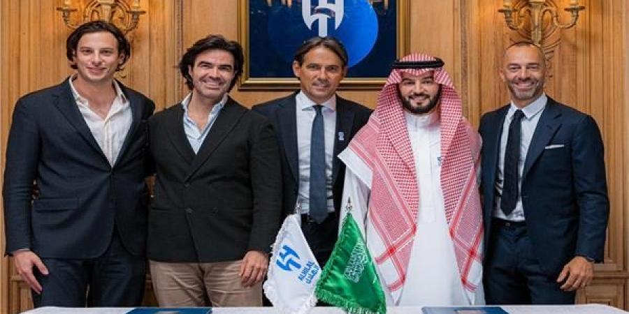 رسميا الهلال يعلن التعاقد مع المدرب الإيطالي سيميوني إنزاجي - هرم مصر