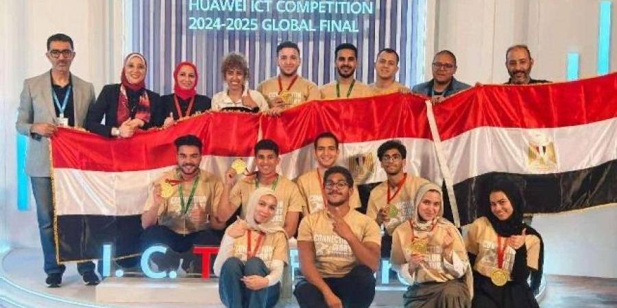 الجامعة المصرية الروسية تحصد الجائزة الكبرى والمركز (1) بمسابقة عالمية فى الصين.. صور - هرم مصر