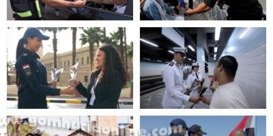 الداخلية تشارك المواطنين الإحتفال بعيد الأضحى المبارك - هرم مصر